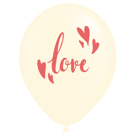 Bild von Motivballon 1 Love