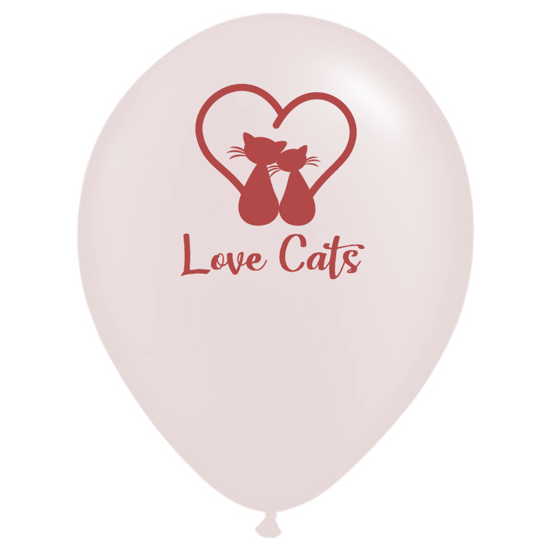 Bild von Motivballon Love Cat