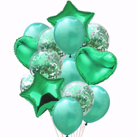 Bild von Ballon Bouquet Grün