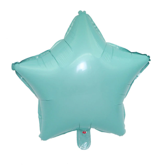 Sternluftballons-Set – 10 Stück Mylar-Folienballons, Bunt, Mit Selbstdichtendem Ventil, Für Helium