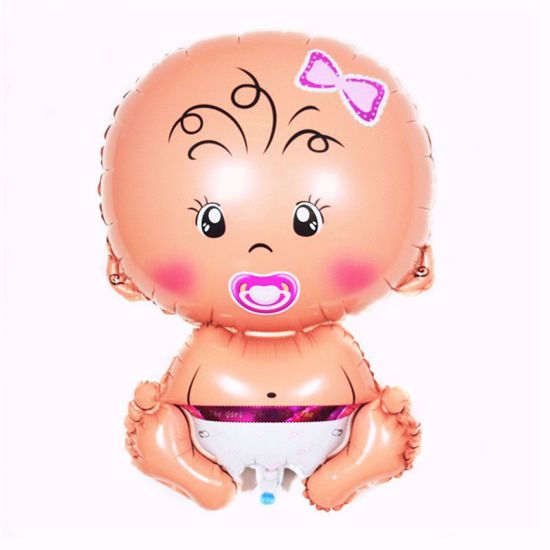 Bild von Folien Ballon Baby Girl