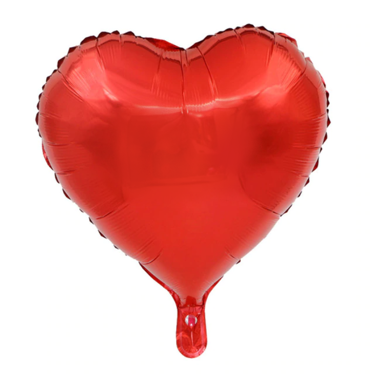 Folien Ballon Herz Rot磊ballone bedrucken und online bestellen ballon24.ch